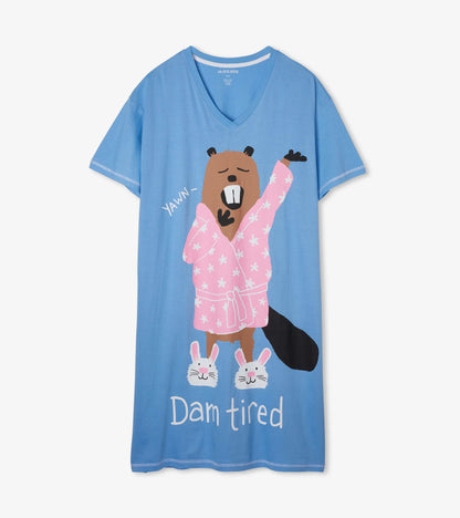 Dam Tired Women's Sleepshirt