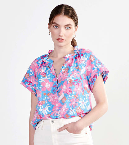 Sylvie Blouse - Wild Garden