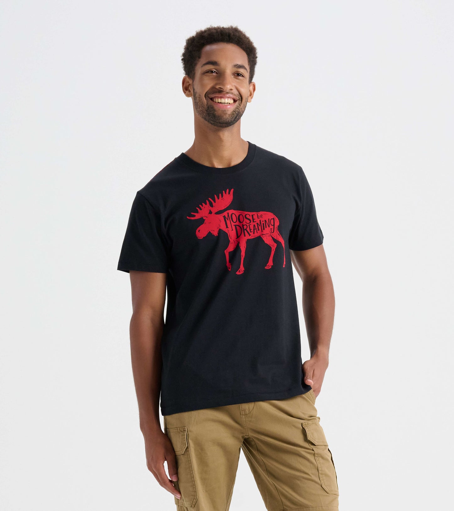 Moose Be Dreaming Men's Tee