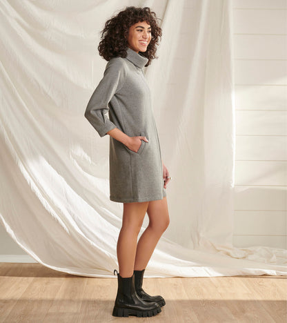 Taylor Dress - Charcoal Melange