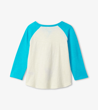 Alien Invasion Glow In The Dark raglan tee