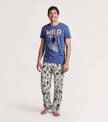 Wild About Skiing Men's Tee