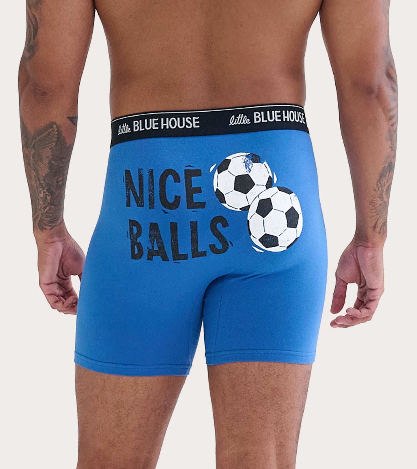 Nice Soccer Balls Men's Boxer Brief