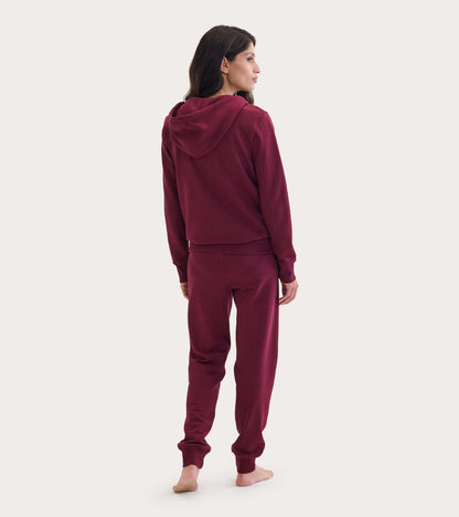 Maroon Bear Heritage Women's Full Zip Hoodie