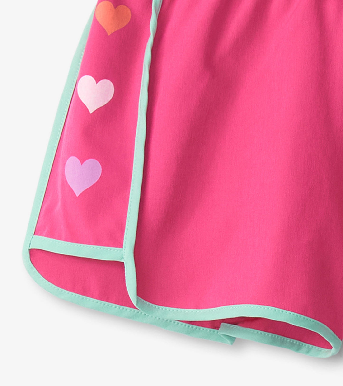 Girls Pink Quick Dry Shorts