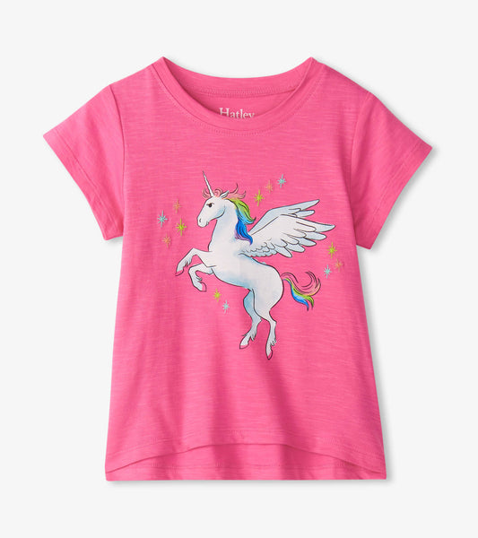 Baby & Toddler Girls Rainbow Unicorn Graphic Tee