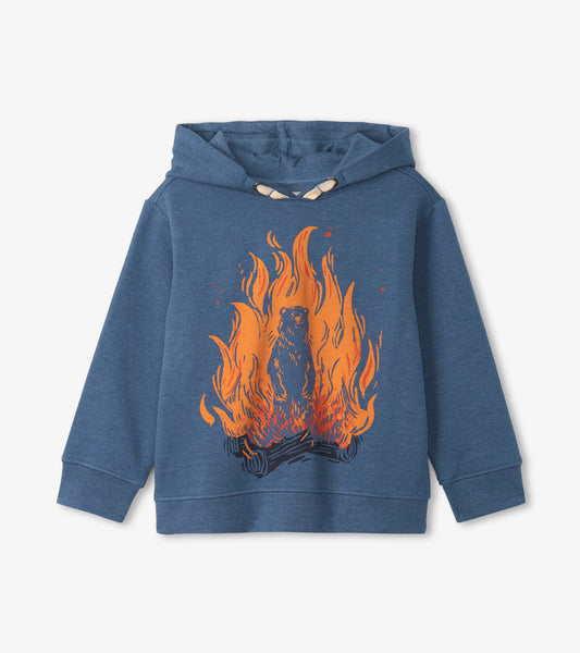 Campfire Bear Hoodie