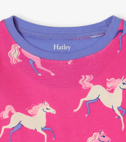 Dreamy Horses Organic Cotton Kids Pajama Set