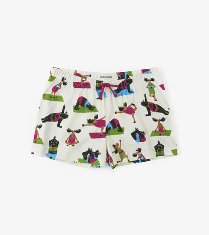 Yoga Bear Women's Sleep Shorts