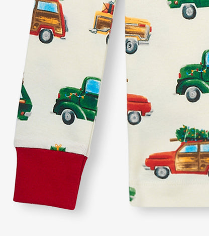 Christmas Cars Kids Organic Cotton Pajama Set