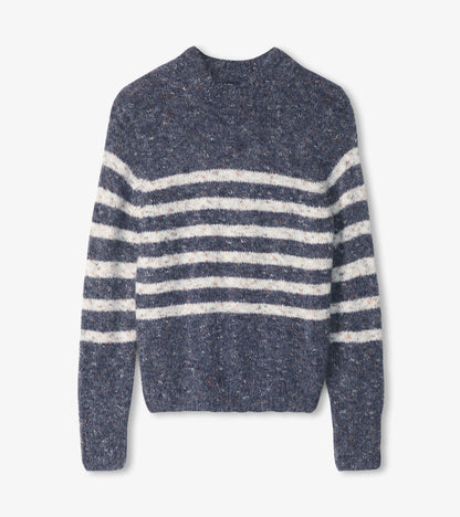 Everywhere Sweater - Navy Flex Stripes