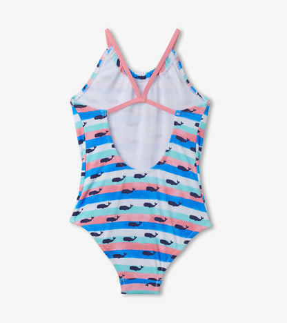 Nautical Whales Swimsuit