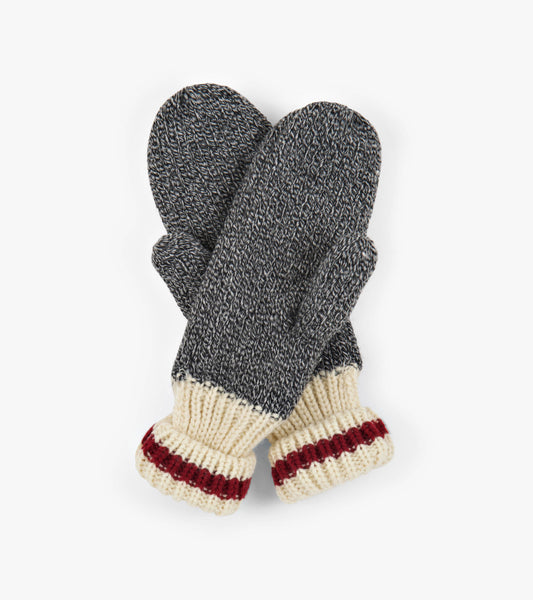 Red Stripe Adult Heritage Mittens