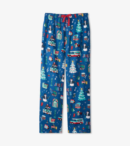 Rockin Holidays Men's Flannel Pajama Pants