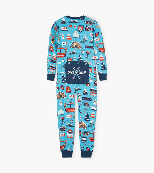 Ski Holiday kids union suit