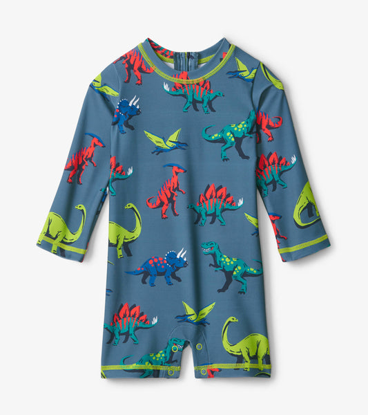 Dangerous Dinos Baby One-Piece Rashguard