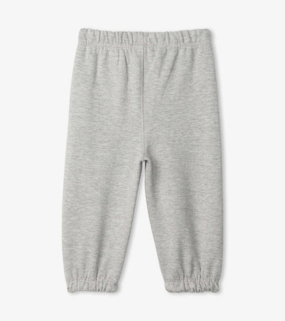 Grey French Terry Baby Joggers