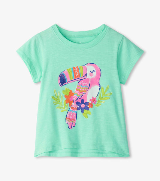 Baby & Toddler Girls Garden Tucan Graphic Tee