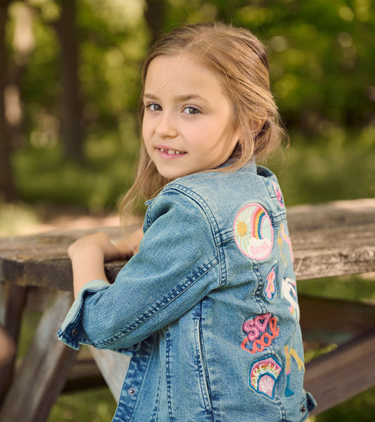 Girls Everything Fun Jean Jacket