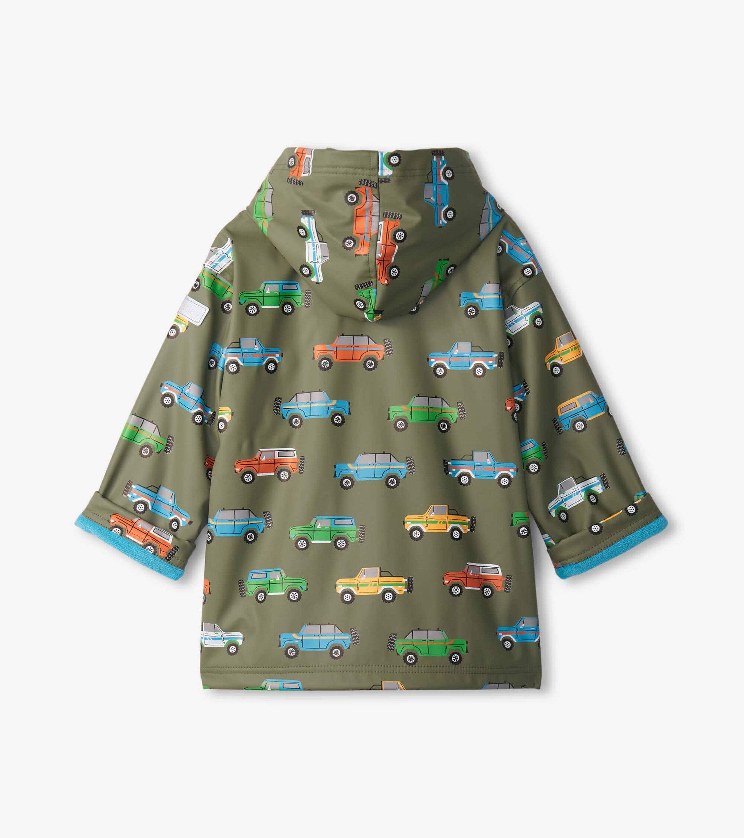 Boys Off-Roading Zip-Up Raincoat