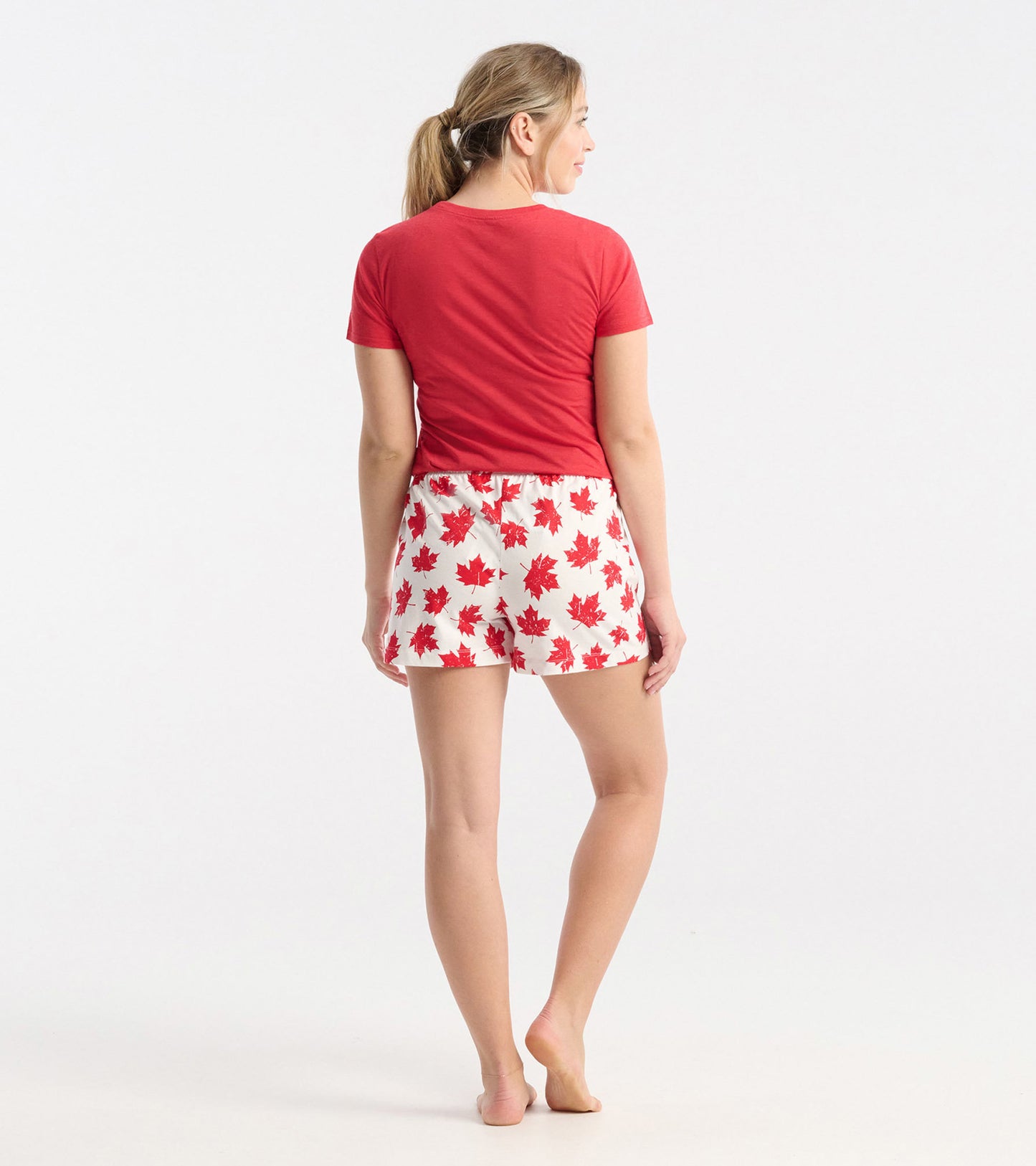 Canada Womens Sleep Shorts