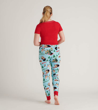 Wild About Christmas Women's Pajama Tee