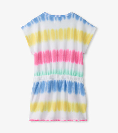 Girls Sunset Tie Dye Pull-On Dress