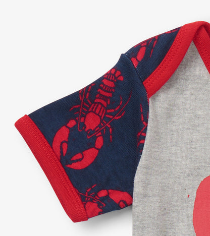 Lobster Baby Bodysuit & Hat