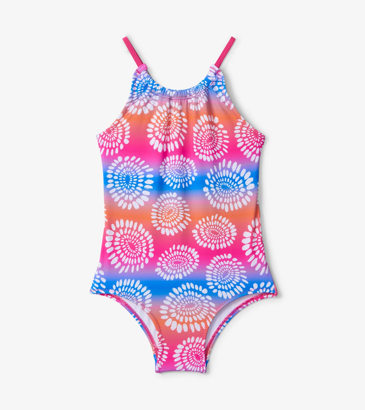 Eyelash Mandela Gather Front Swimsuit