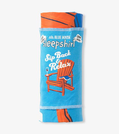 Sip Back and Relax Women's Sleepshirt