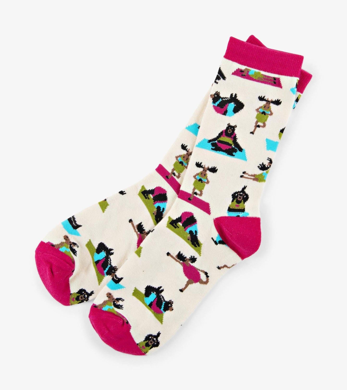 Wild Yoga Women's Crew Socks