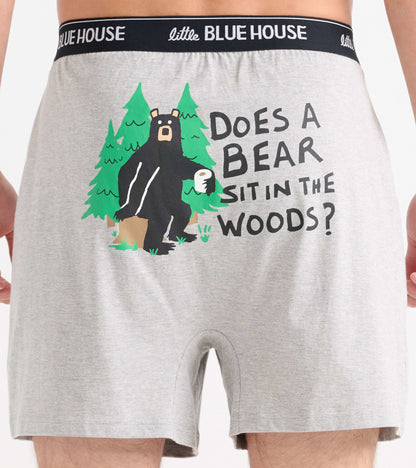 Does A Bear Sit In The Woods Men's Boxer Shorts