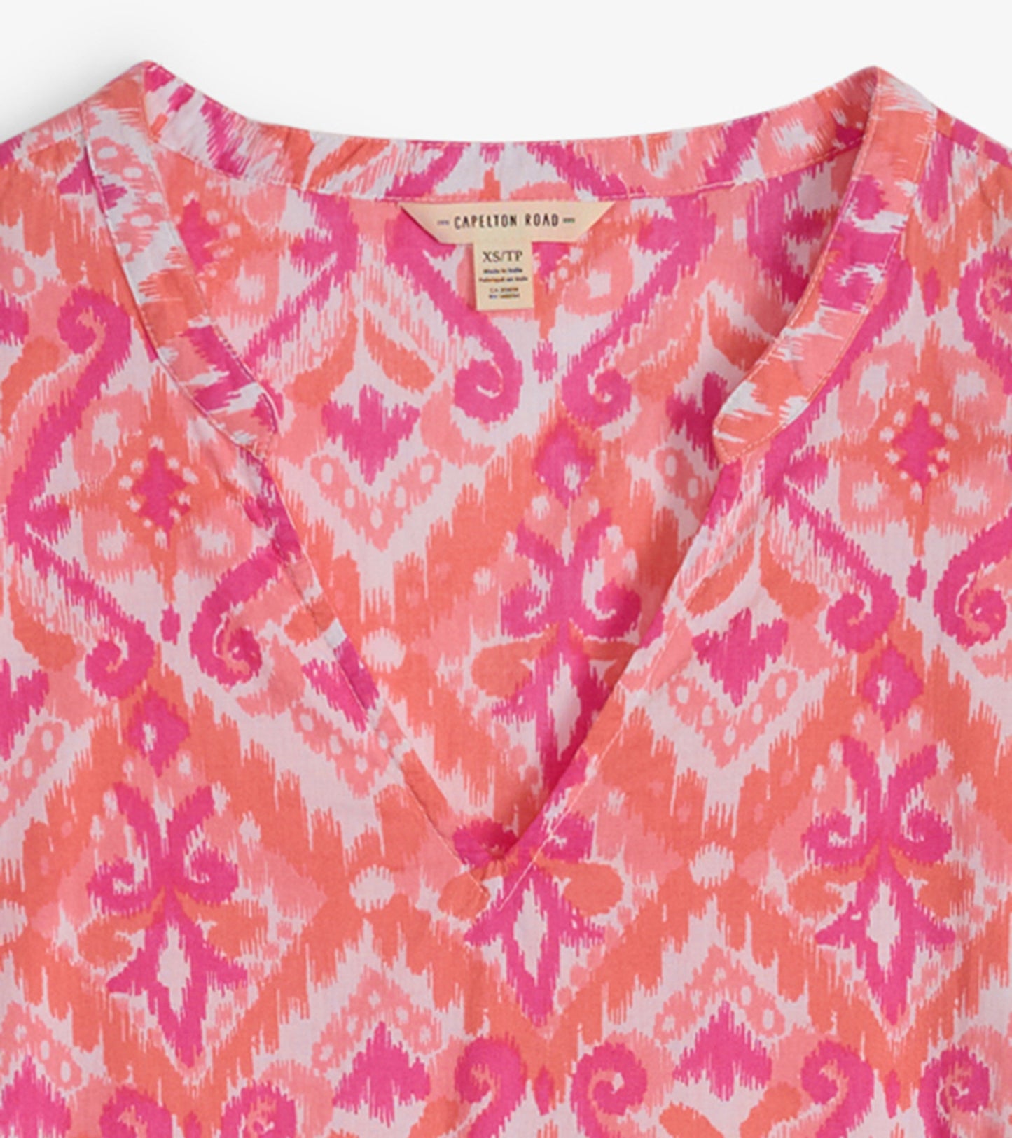 Women's Sunset Ikat Delray Beach Tunic