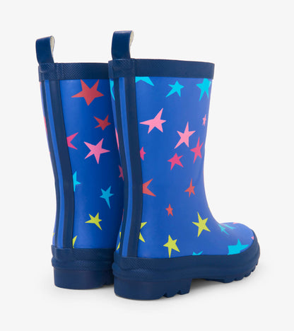 Scattered Stars Matte Rain Boots