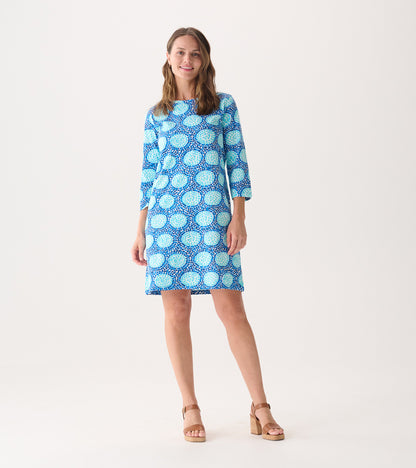 Women's Cobblestone Path 3/4 Sleeve Summer Dress