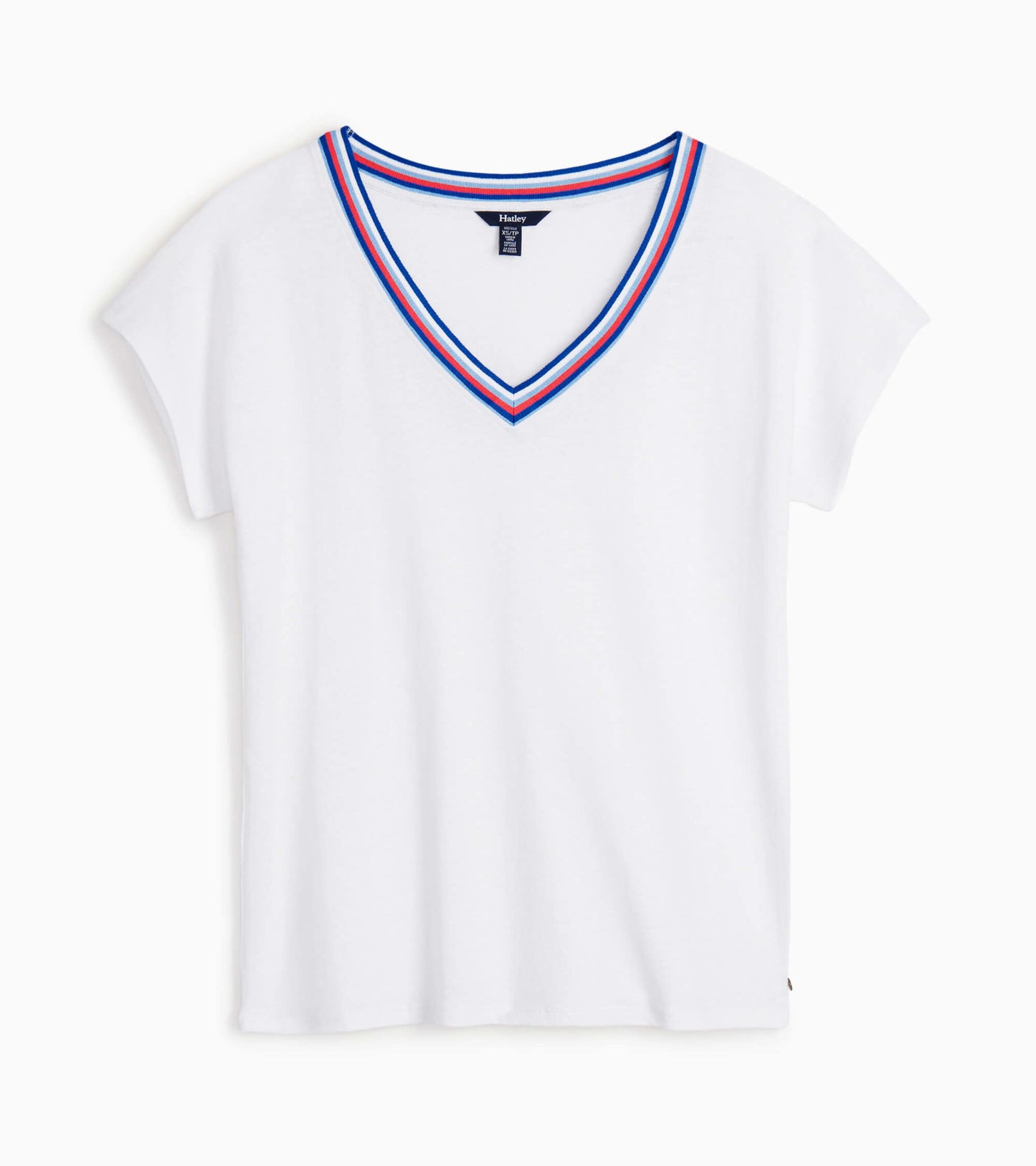 Paxton V-Neck Tee - White