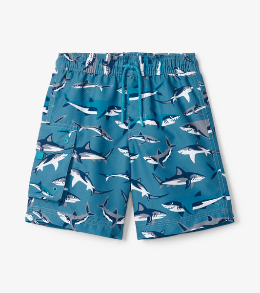 Sneak Around Sharks Board Shorts