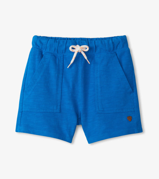 Boys Deep Blue Sky Relaxed Shorts