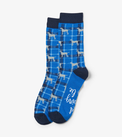 Sleeping Dogs Lie Men's Crew Socks