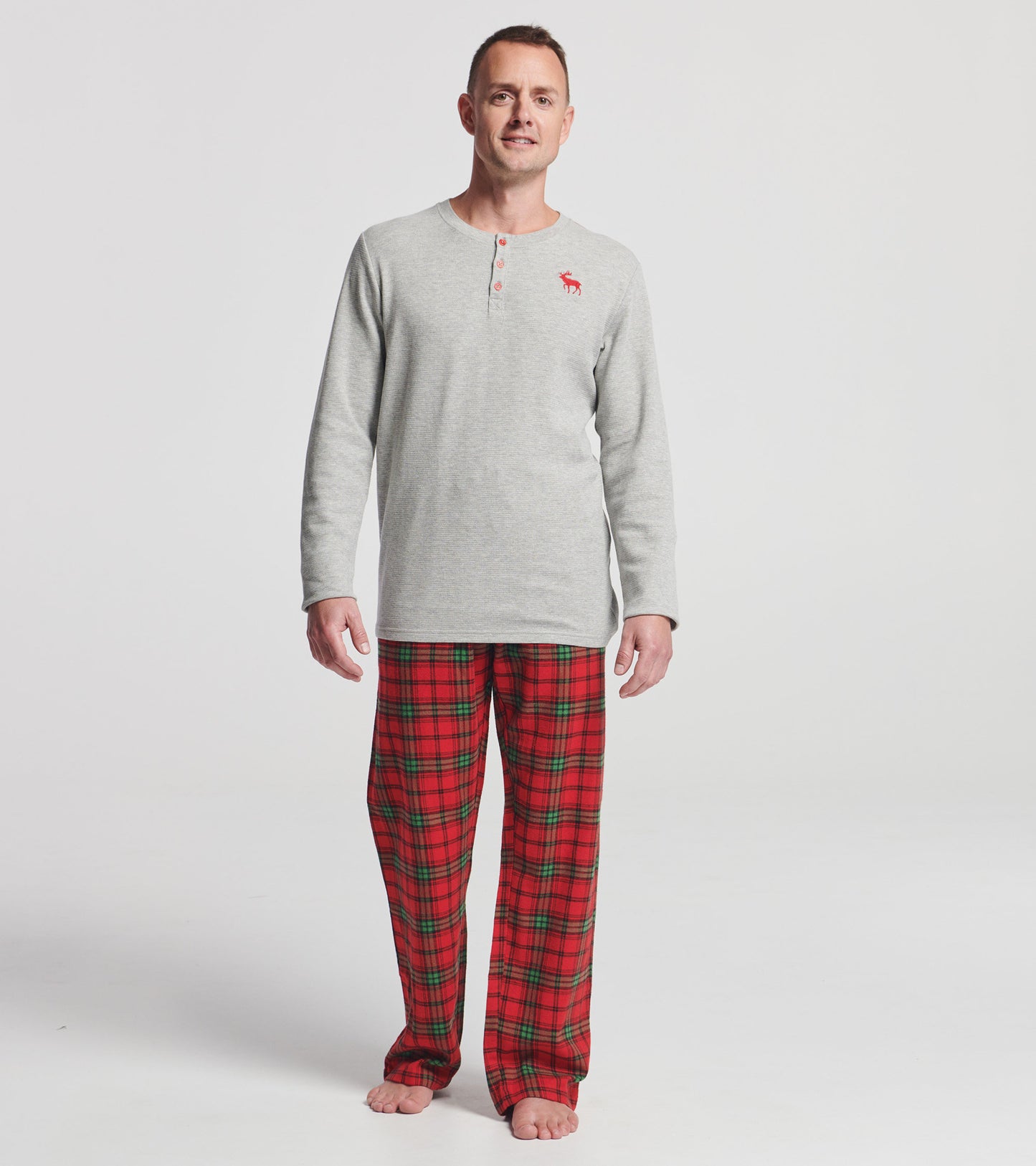 Men's Classic Holiday Plaid Flannel Pajama Pants