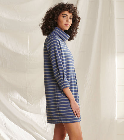 Taylor Dress - Midnight Stripe