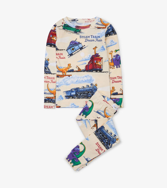 Steam Train, Dream Train Pajama Set