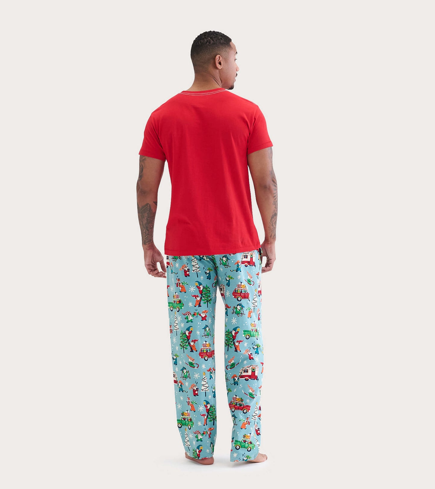 Men's Gnome For The Holidays Jersey Pajama Pants