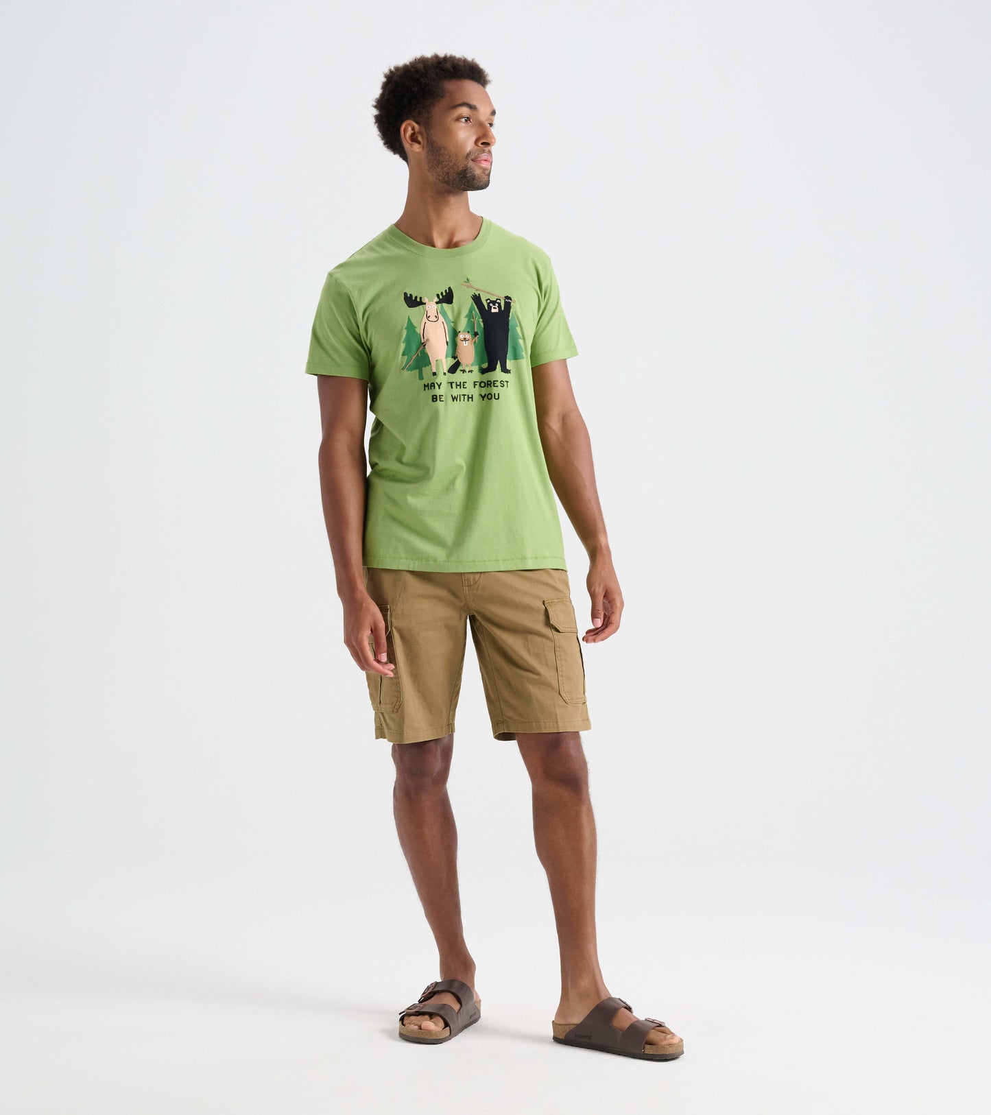 May The Forest Be With You Men's Tee