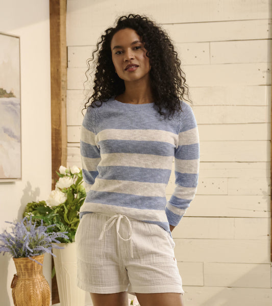 Mariner Sweater - Provence Stripes